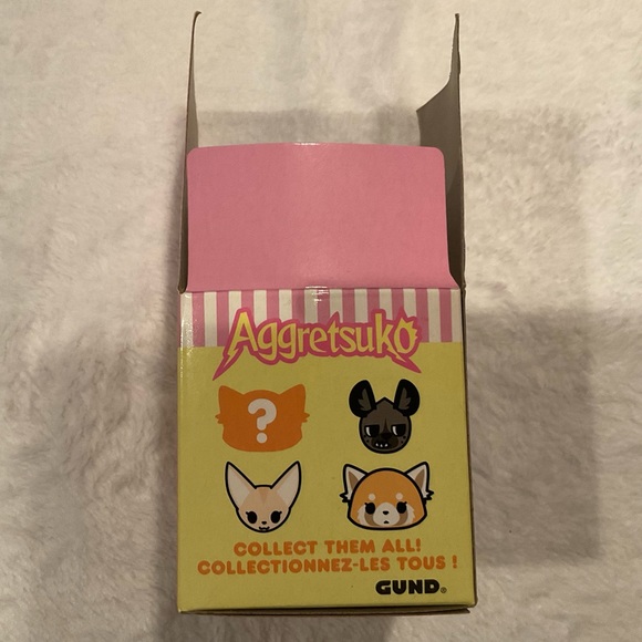 Aggretsuko Retsuko Office Outfit GUND Sanrio Blind Box Series #1 Miniature Plush - Picture 8 of 10